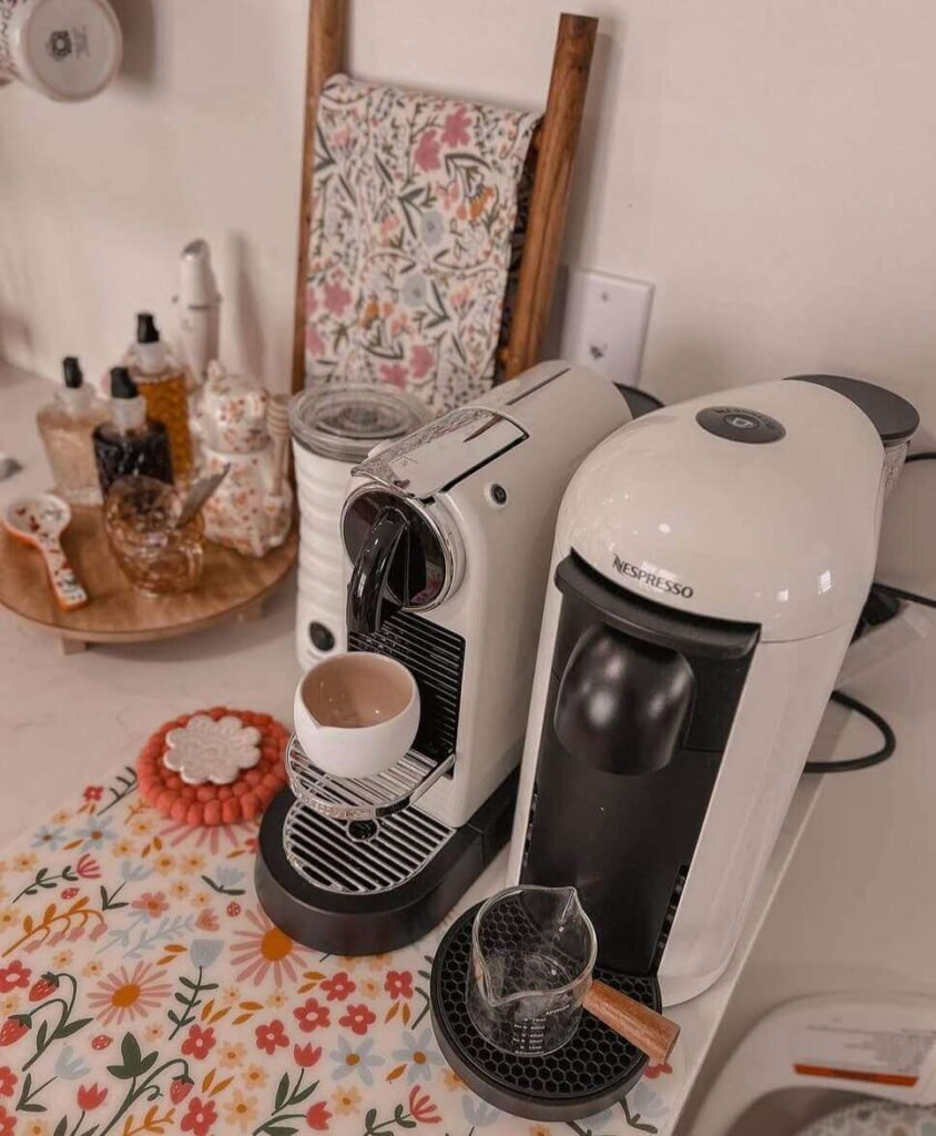 Nespresso coffee station ideas