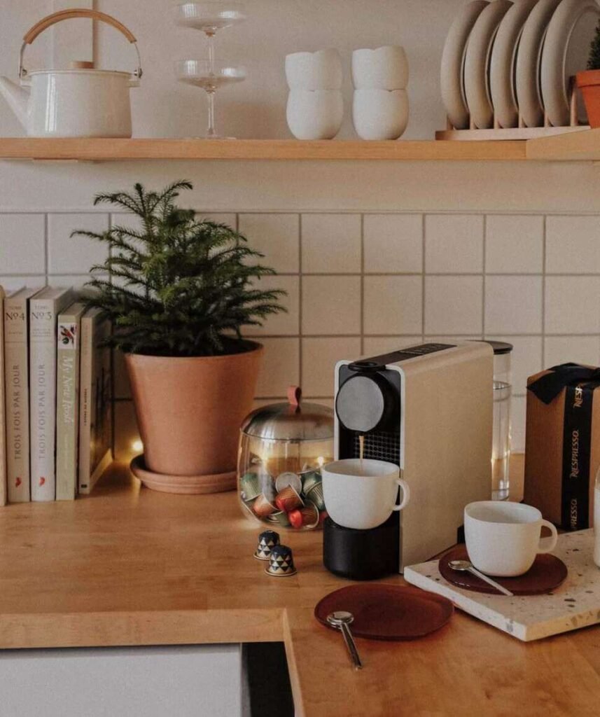 Nespresso coffee bar ideas