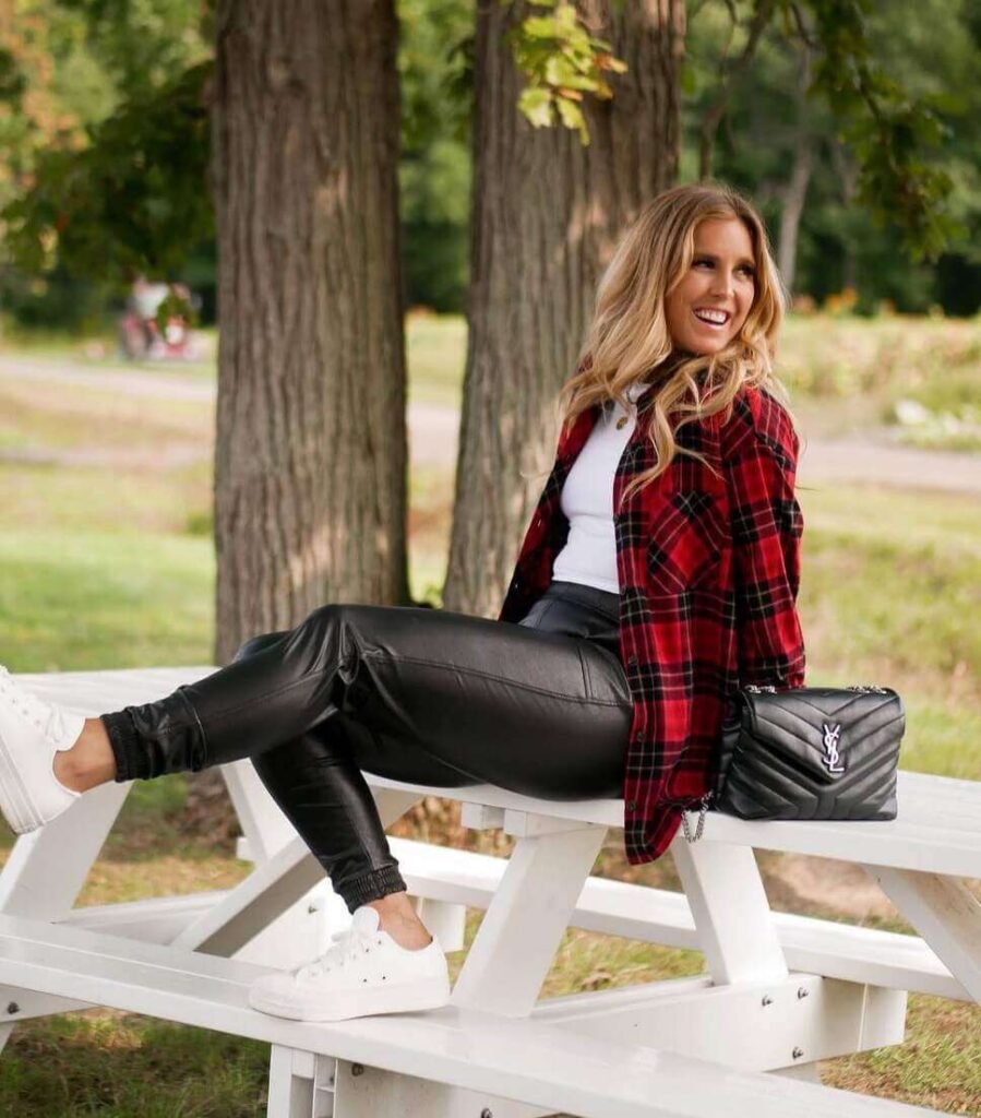 aesthetic flannel outfits