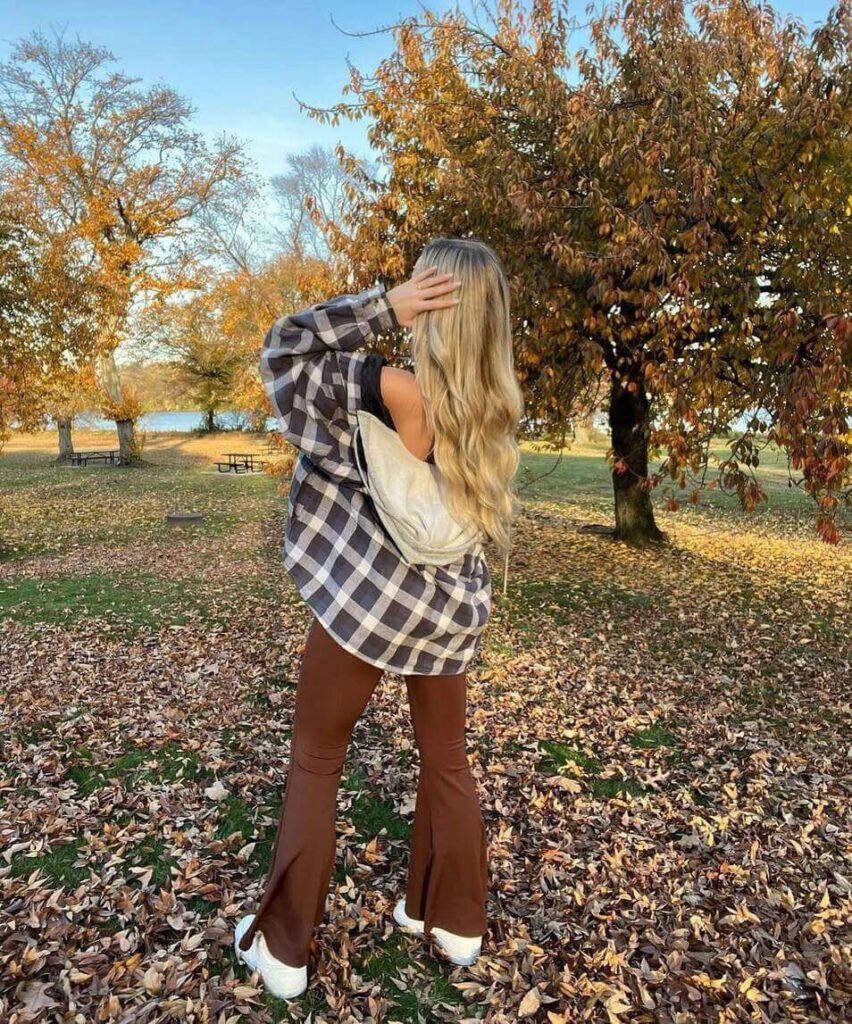aesthetic flannel outfits