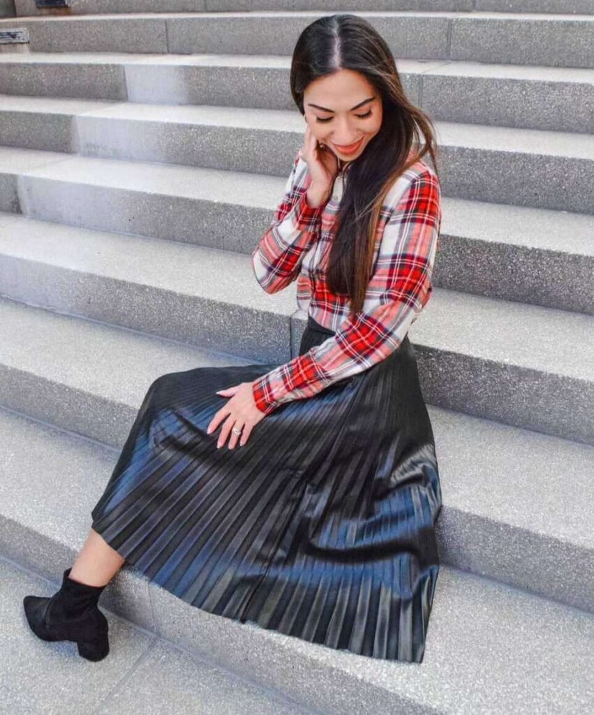 aesthetic flannel outfits