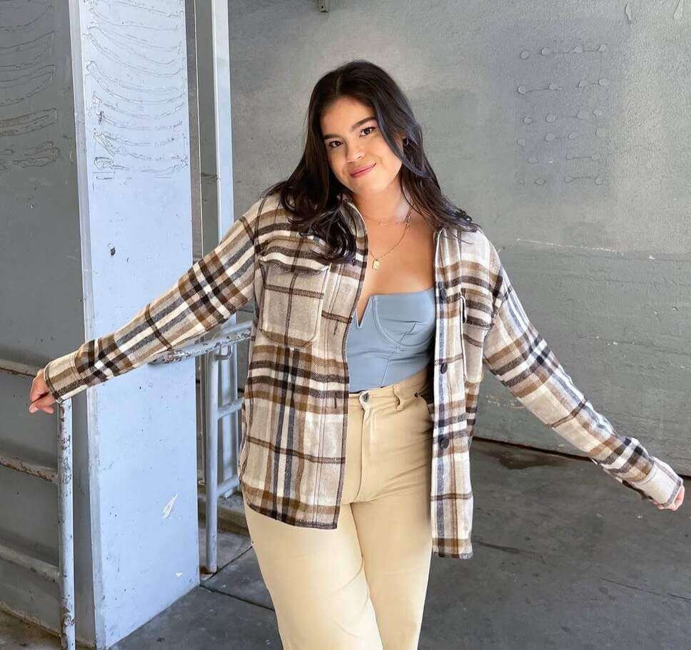 autumn flannel outfit ideas