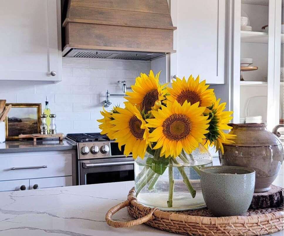 sunflower kitchen island ideas