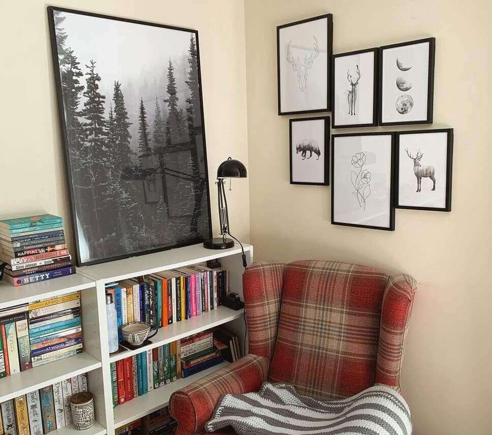 reading corner ideas for a small apartment