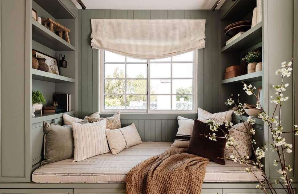 reading nook window seat ideas