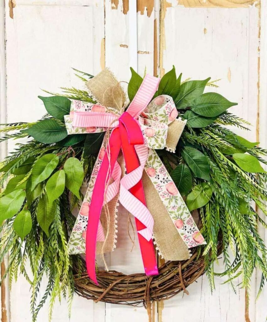 green summer wreath ideas