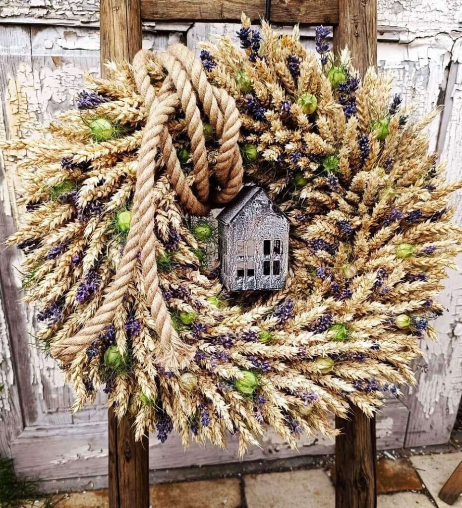 dry summer wreath ideas