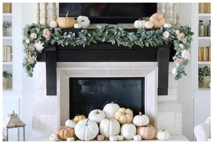 fall mantel decor ideas