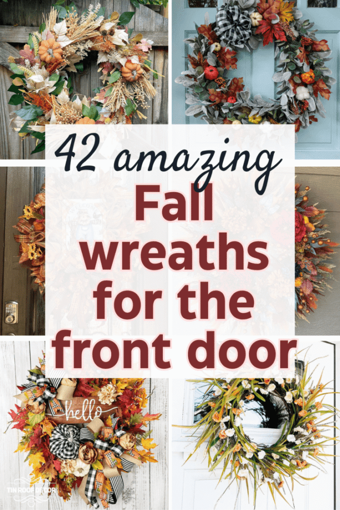 fall wreaths for the front door
