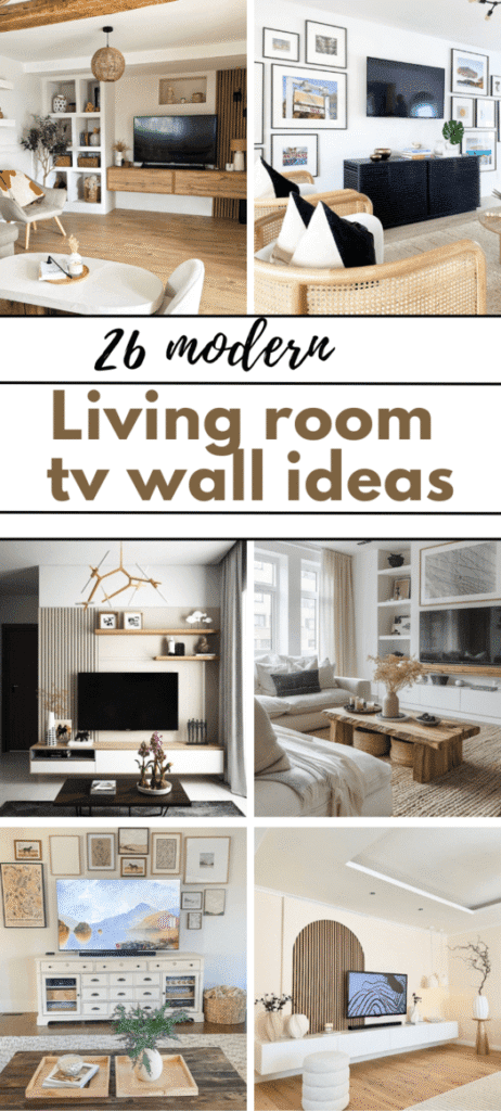 living room tv wall ideas