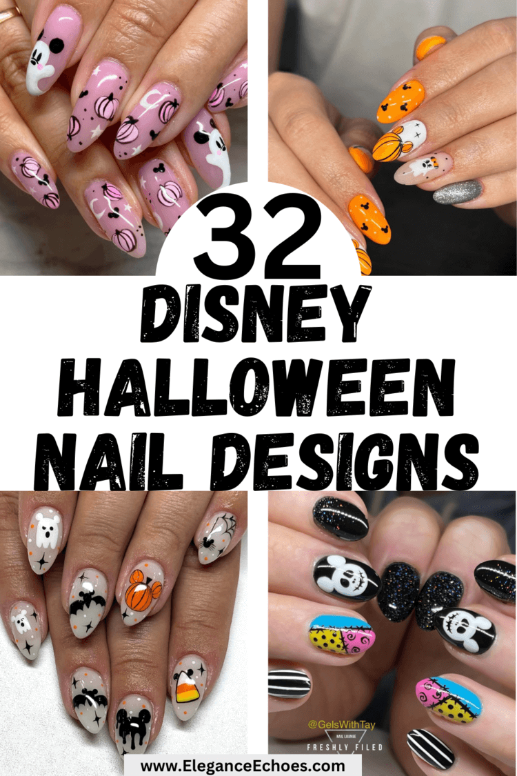 32 Cutest Disney Halloween Nail Designs for Your October Mani