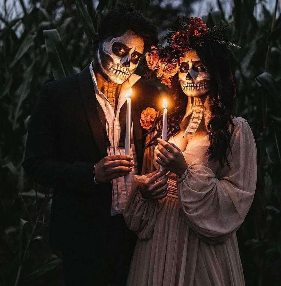 scary couple Halloween costumes