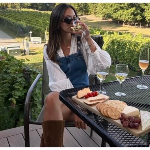 fall winery outfits