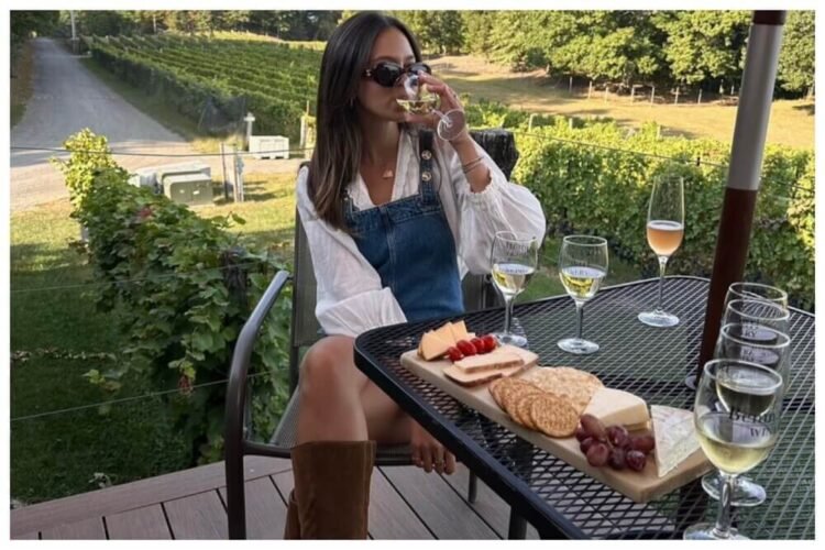 fall winery outfits