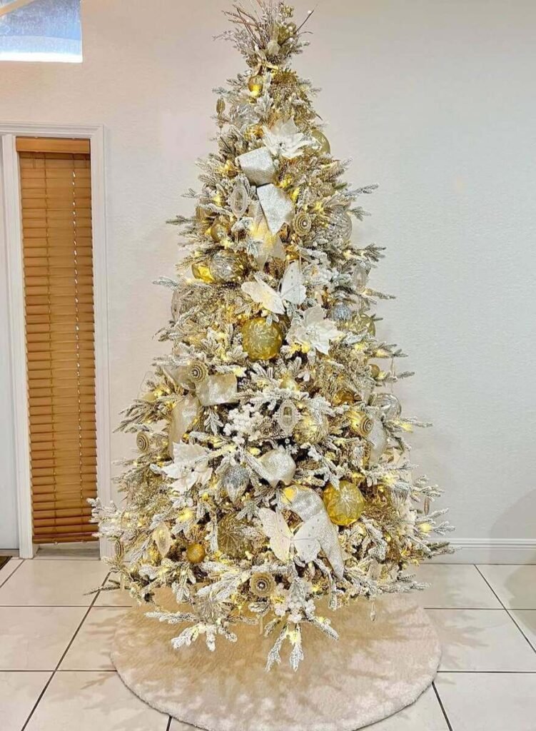 white christmas tree ideas