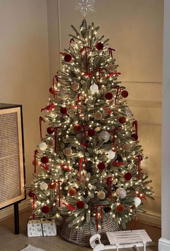 minimal christmas tree decor ideas