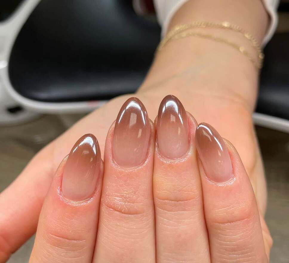 brown nail designs