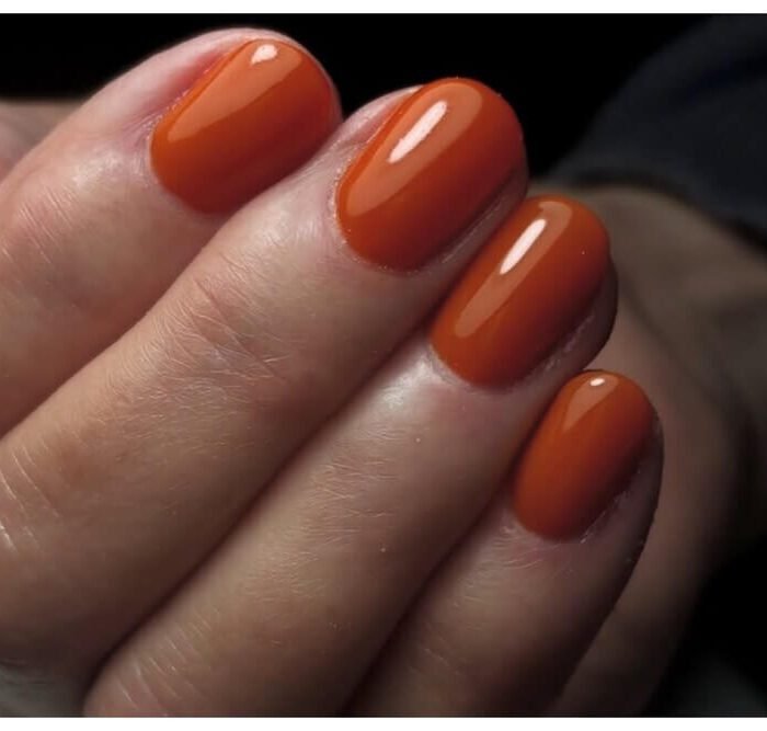 33 Fall Burnt Orange Nail Designs That Make Fall Feel Complete