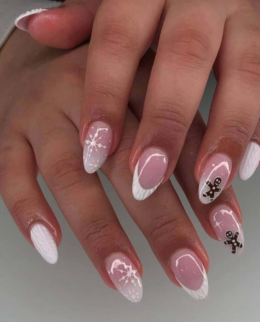 sweater nail designs