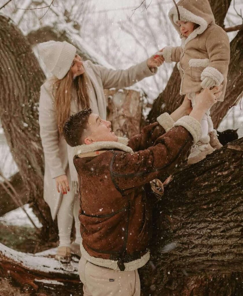 winter family photoshoot outfits