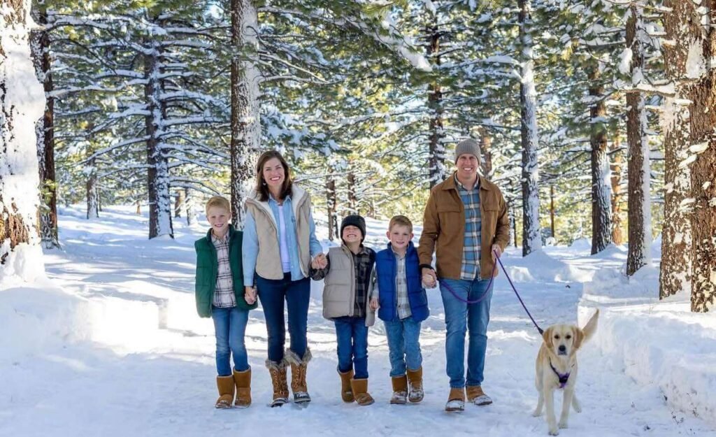 what to wear for a winter family photoshoot