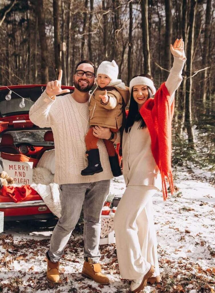 what to wear for a winter family photoshoot session