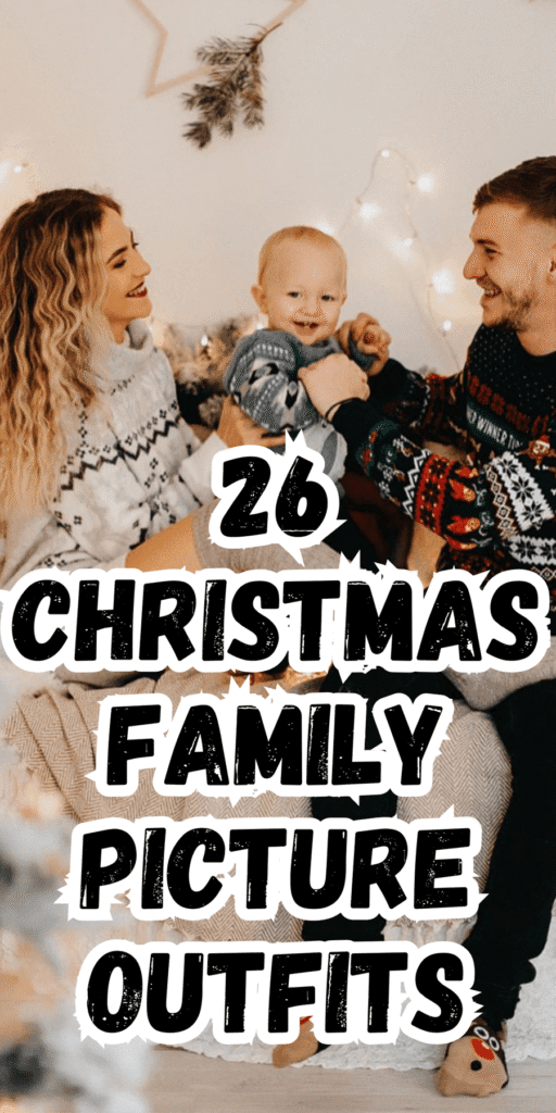 Christmas family photo outfits