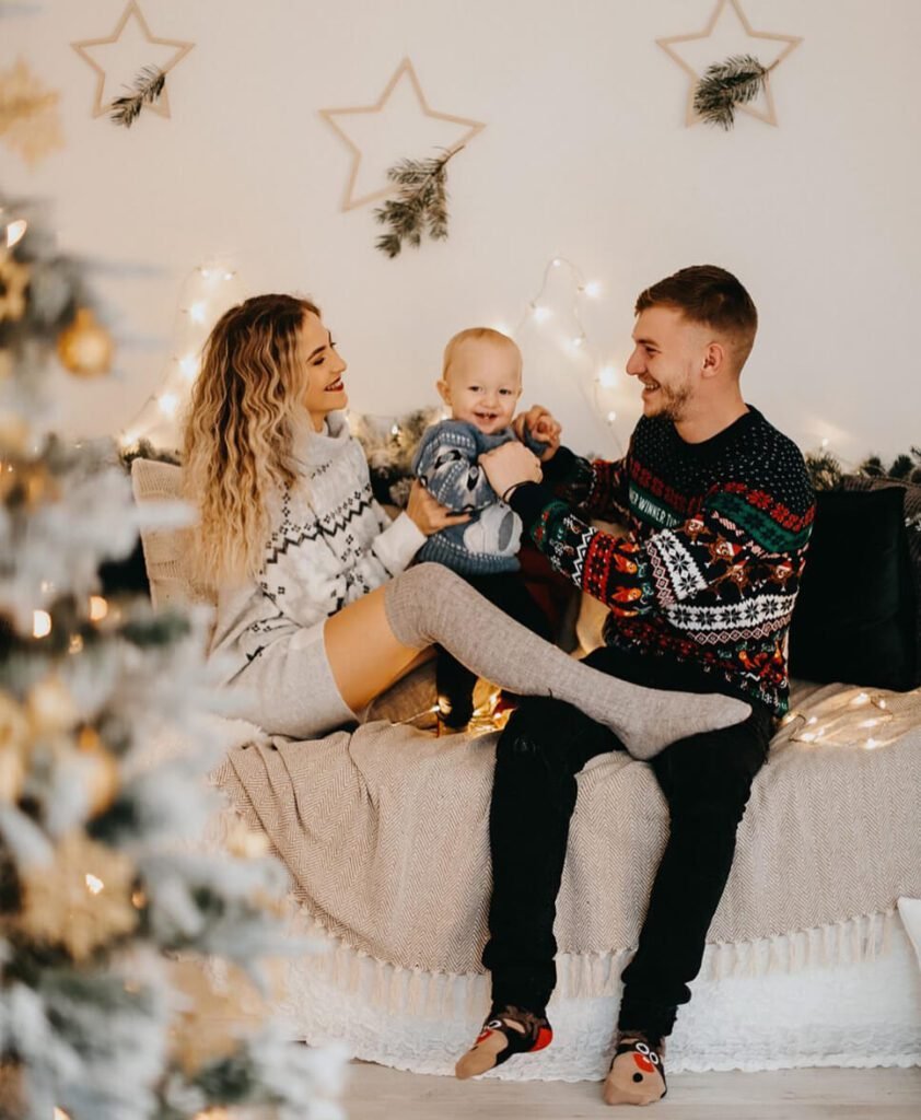 Christmas family photoshoot outfits 