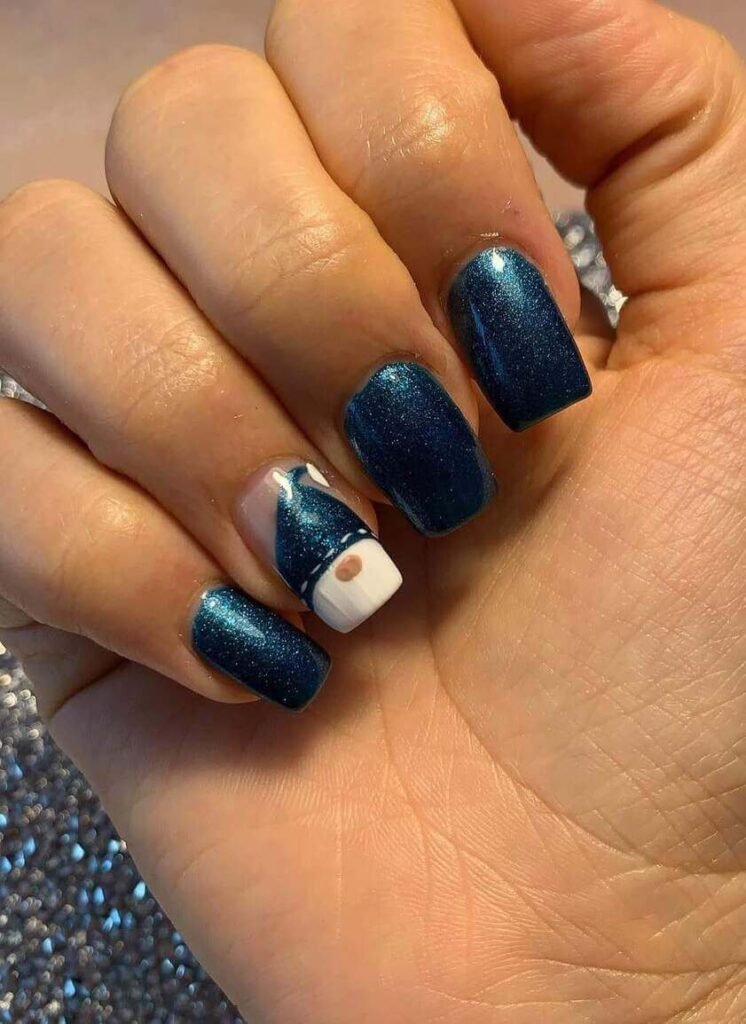 christmas gnome nail designs 