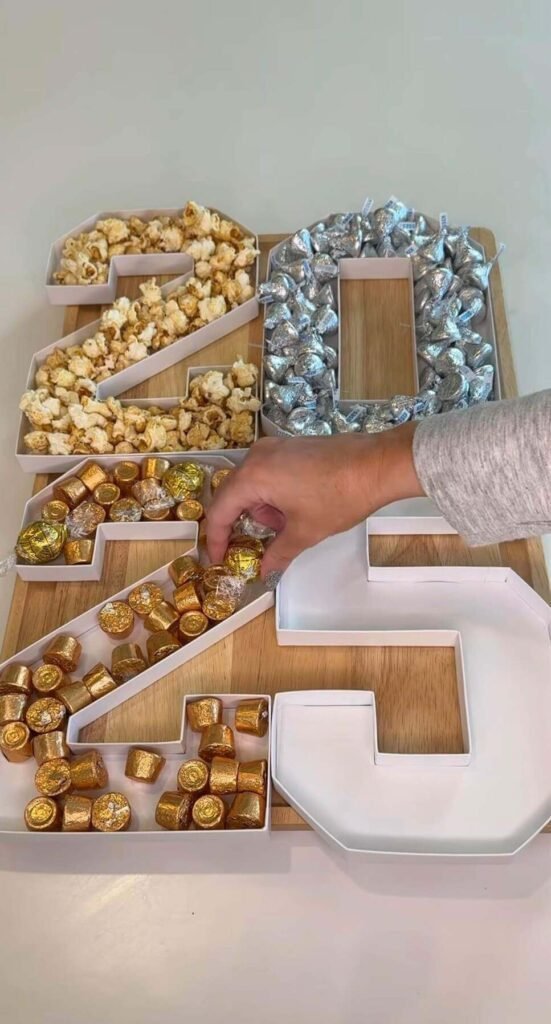 New Year party decor