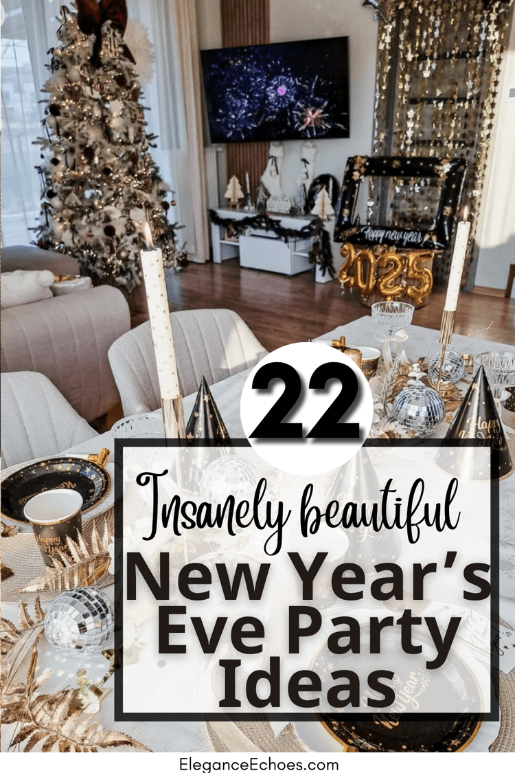 22 New Year’s Eve Party Ideas to Make Your Countdown Unforgettable