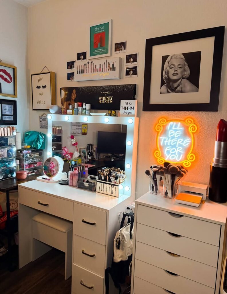 makeup vanity ideas