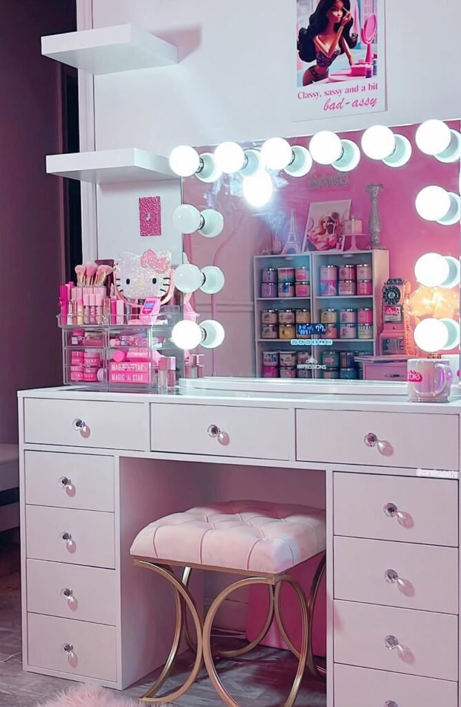 makeup vanity ideas 