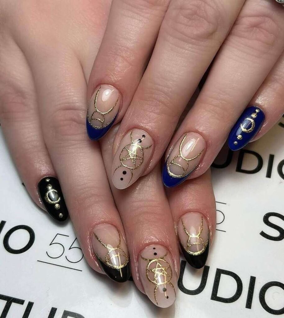 zodiac nail designs 