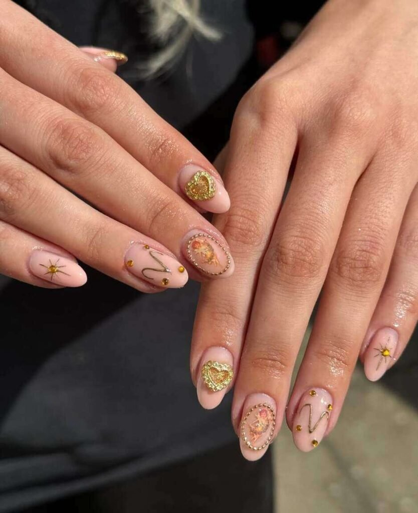 zodiac nail designs 