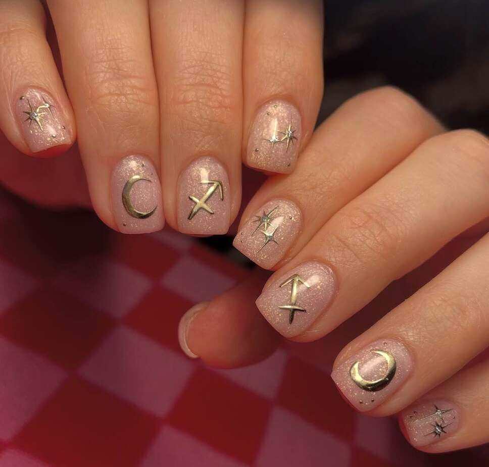 zodiac nail designs 