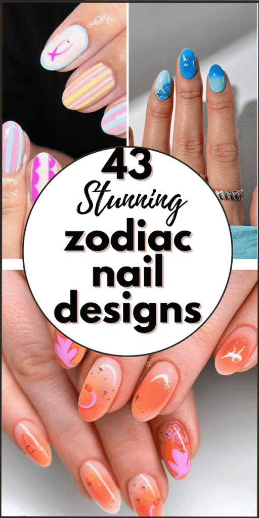 zodiac nail designs 