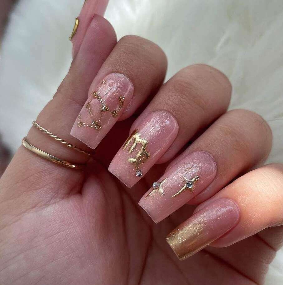 zodiac nail designs 