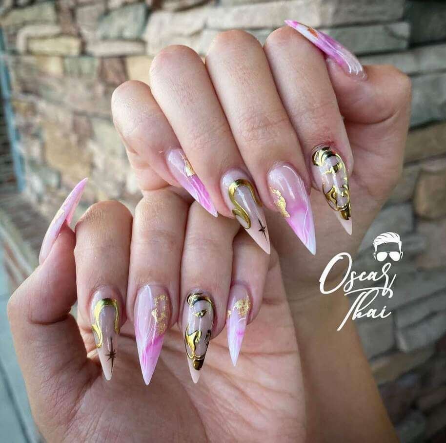 zodiac nail designs