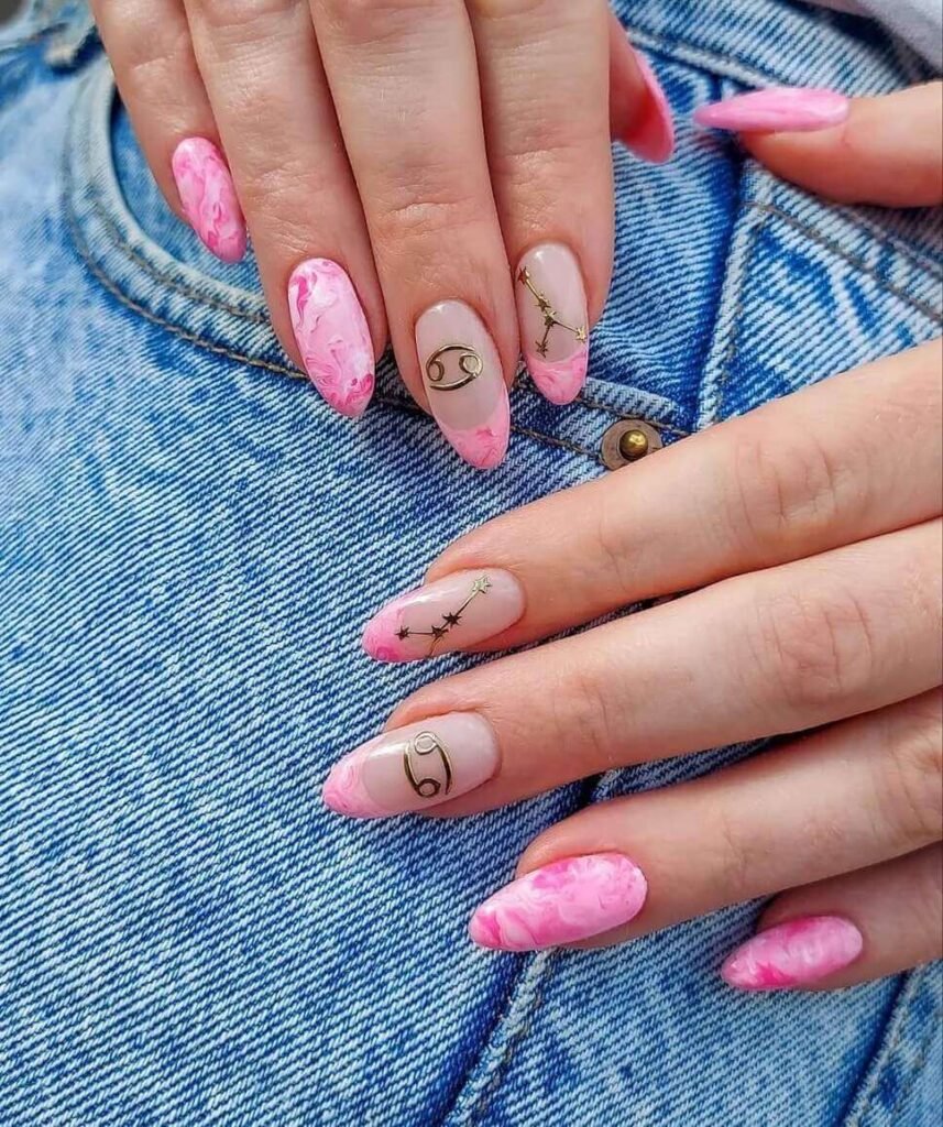 zodiac nail designs 