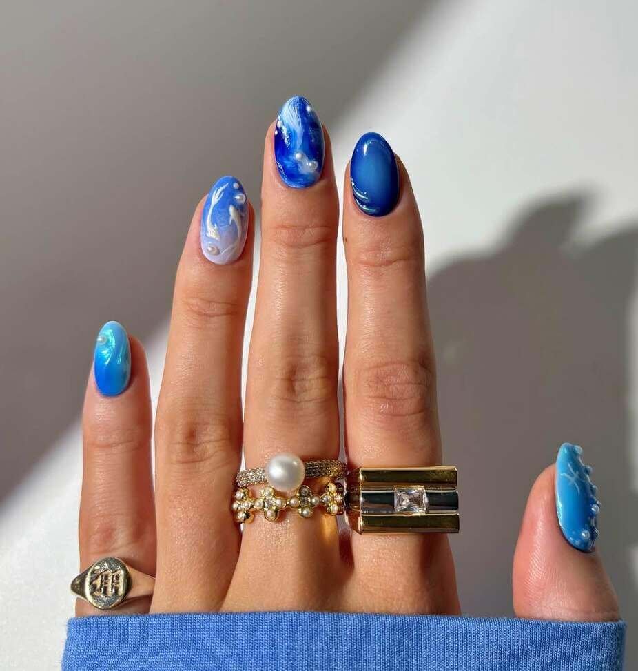 zodiac nail ideas