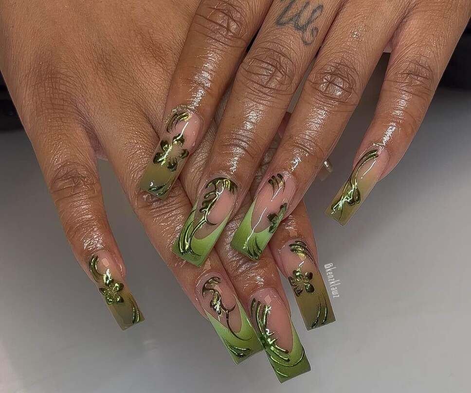 aquarius nail designs 