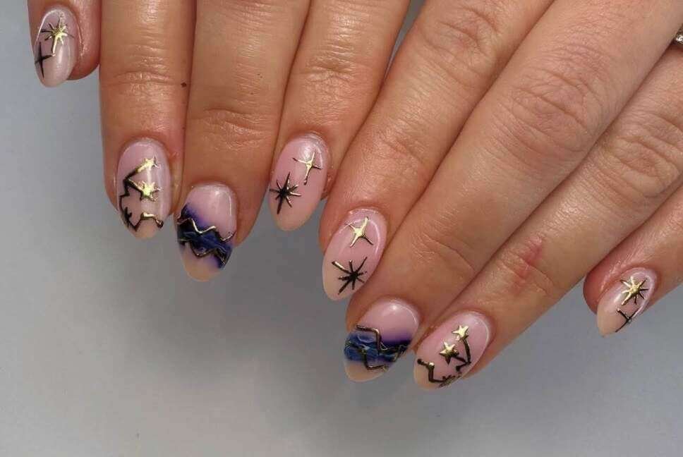 aquarius nail designs 