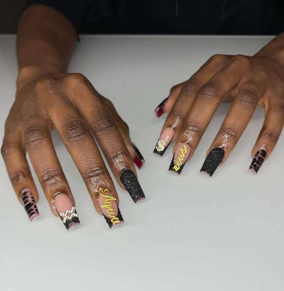 aquarius nail designs 