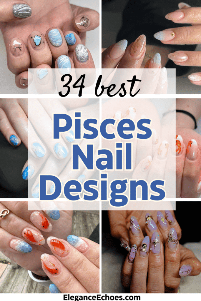 pisces nail designs 