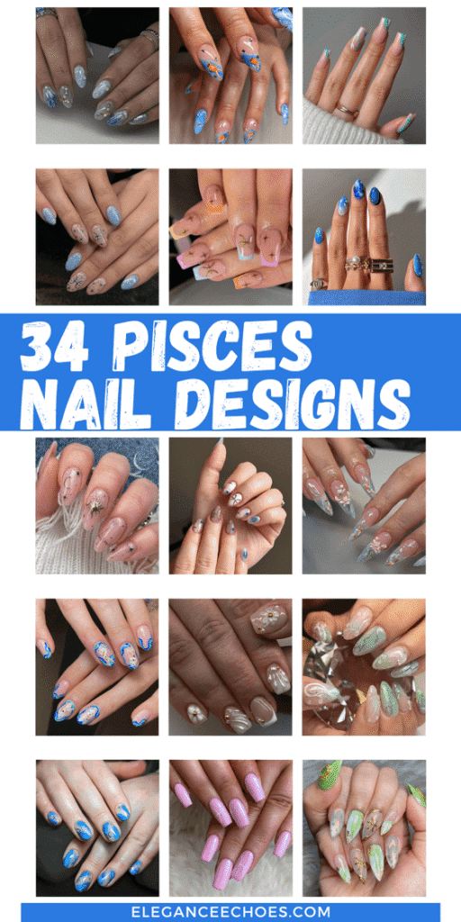 pisces nail designs 