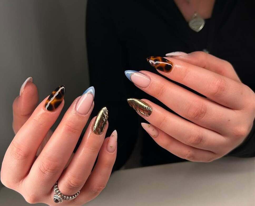 pisces nail designs 