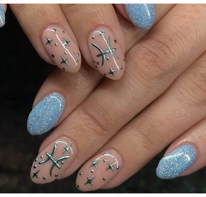 34 Pisces Nail Designs Inspired by Water and Emotion