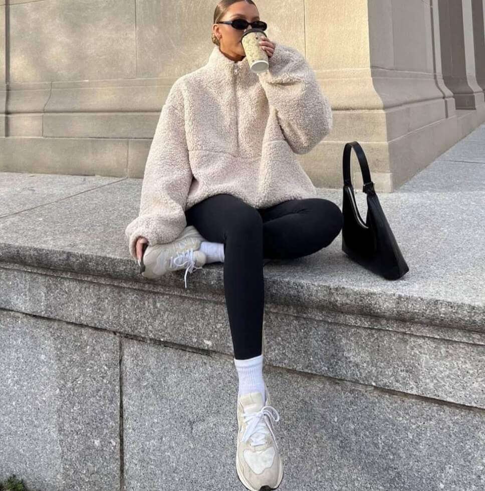 winter sneaker outfit ideas 