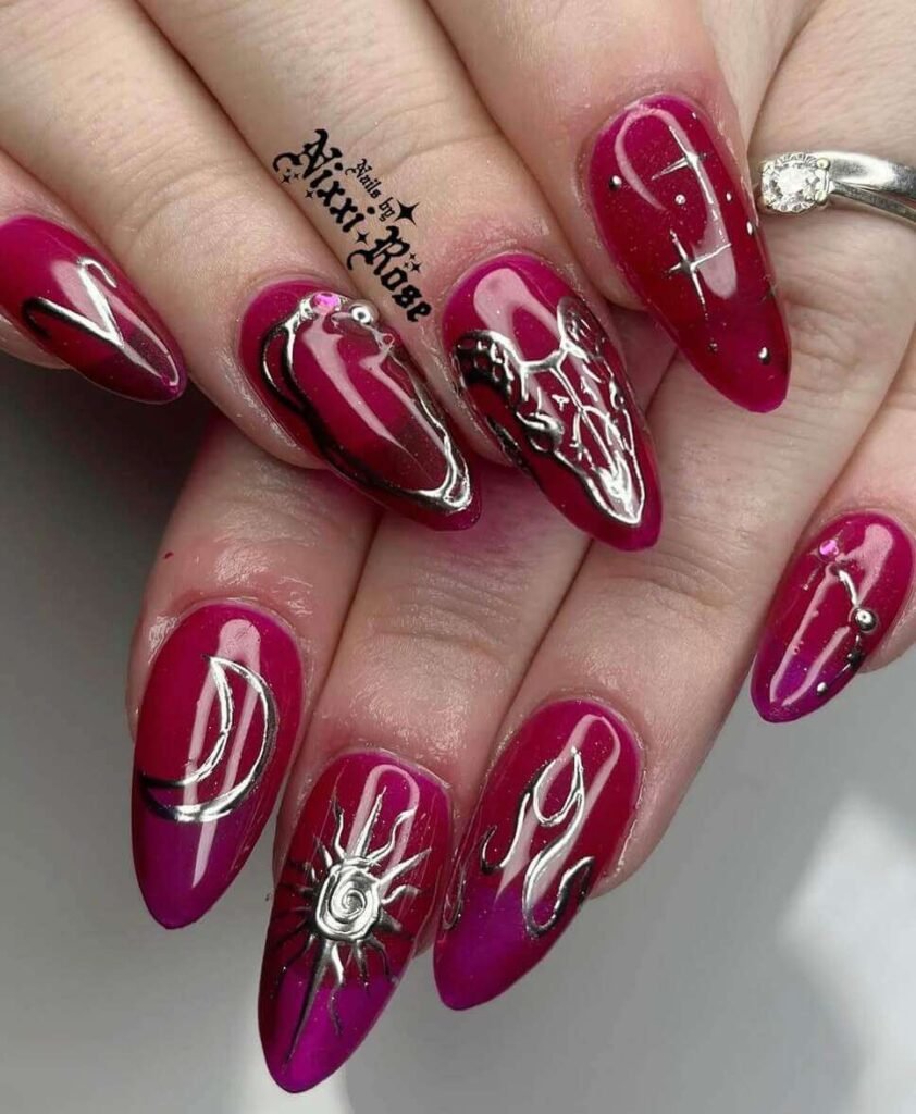 aries nail designs 